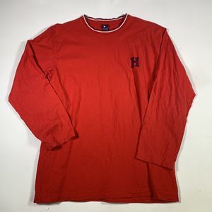 Vintage Tommy Hilfiger Sleepwear Shirt Long Sleeve Men's Size Medium Excellent